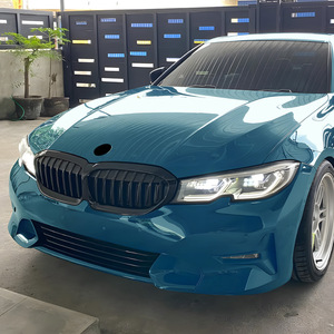 Rejilla frontal de riñón negro brillante de una sola barra para <span class=keywords><strong>BMW</strong></span> Serie <span class=keywords><strong>3</strong></span> G20 G21 G28 2019-<span class=keywords><strong>2022</strong></span> Pre-LCI, rejilla de parachoques delantero modificada - Product Image 2