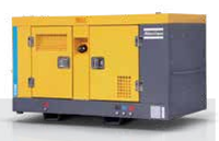 Nouveau compresseur d'air mobile à vis diesel Atlas Copco U190 PACE 90-190 CFM avec accès de service unilatéral