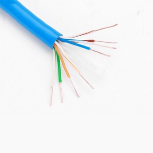 Sólido PE aislado 300m Cat6 utp cable de red de rojo Cat6 de cobre desnudo 0,55mm BC 23awg PVC Router Modem Lead - Product Image 1