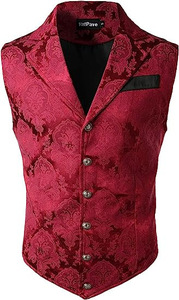 Liu Ming hommes décontracté formel gilets 2025 Vintage mode tendances respirant <span class=keywords><strong>sans</strong></span> manches col en v gilet <span class=keywords><strong>Blazer</strong></span> pour l'automne porter - Product Image 4
