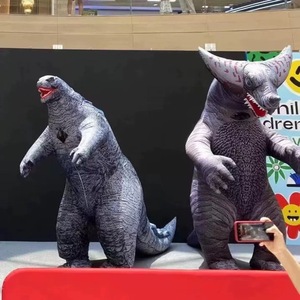 Tinh thần Halloween Godzilla x <span class=keywords><strong>Kong</strong></span> Các Đế Chế Mới trẻ em <span class=keywords><strong>Inflatable</strong></span> Godzilla trang phục - Product Image 2