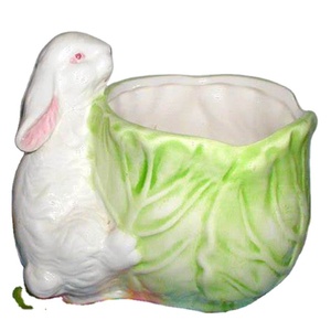 Pot de Baseball blanc <span class=keywords><strong>en</strong></span> céramique, déco de printemps, offre spéciale - Product Image 2