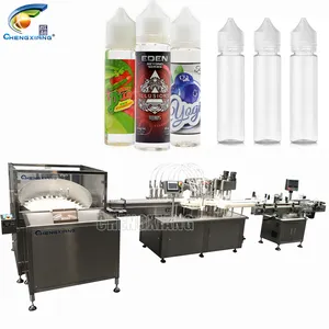 3600 BPH Hoch geschwindigkeit automatik 10ml 30ml 60ml 100ml Hanföl Gorilla Flaschen füll maschine