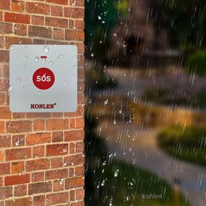 KONLEN 433Mhz Système médical d'alerte téléavertisseur sans fil étanche intelligent pour personnes âgées Bouton d'urgence SOS Alarme Cloche personnelle - Product Image 3