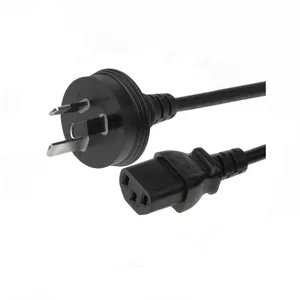 3 Pin Plug Elektrische Draad Australische Saa Stripped Industriële Verlengsnoer Voor Silver Bullet Stijltang