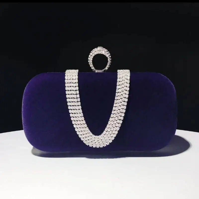 New Fashion Luxury Women Evening Bags Waterproof Diamond Bag Crystal Chain Shoulder Bag