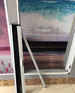 Trackless màn hình có thể thu vào cửa trượt cửa trackless xếp li lưới màn hình trượt nhôm cửa lưới chống muỗi - Product Image 6