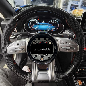 <span class=keywords><strong>Volant</strong></span> en fibre de carbone en gros pour <span class=keywords><strong>Mercedes</strong></span> Benz W204 W205 W213 W222 CLA CLS GLA GLC GLE GLS C63 E63 AMG C200 C260 E300 - Product Image 2