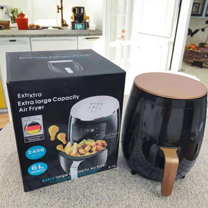 Gran capacidad 6l eléctrico sin aceite aire caliente freidora máquina Digital horno freidoras de aire en <span class=keywords><strong>Stock</strong></span> electrodomésticos de cocina KA03001 - Product Image 1