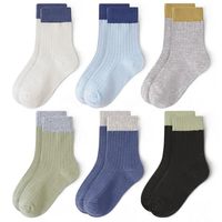 Chaussettes antidérapantes en coton pour bébé, chaussettes souples et respirantes pour tout-petits, chaussettes de ramper pour nourrissons, motif dessin animé, vente en gros