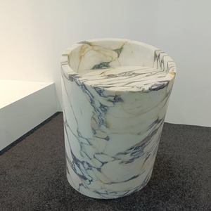 Vasi per Fiori e <span class=keywords><strong>Frutta</strong></span> in Marmo Intagliato a Mano, Design Moderno Ecologico per Uso Alberghiero - Product Image 2