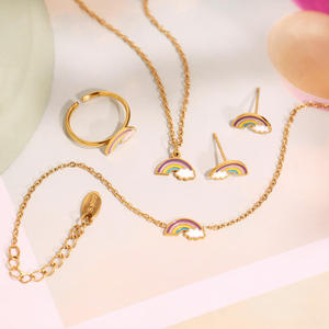 Fashion Jewelry <b>Necklace</b> Pendant <b>Necklace</b> Jewelry For Women Fine Jewelry <b>Necklace</b> Stainless Steel <b>Necklace</b> Set Bisuterí Child - Product Image 1