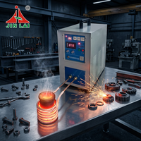Fourneau de fusion par induction JINLAI à technologie IGBT, nouvelle génération, de bonne qualité et à prix abordable pour l'argent (JL-15), facile à utiliser