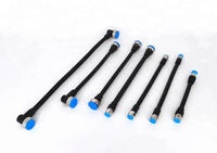 Kabel jumper pengumpan 7/8 kabel jumper pengumpan rf 1/2 "kabel jumper super fleksibel dengan 4.3/10 n