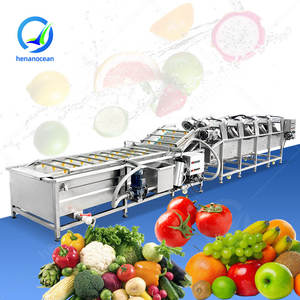 Línea de Lavado Automática Completa OCEAN para Patatas Dulces y Raíces, con Función de Pelado y Clasificación - Product Image 1