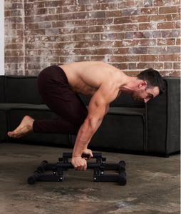 Wellshow Maniglie per Flessioni Regolabili Attrezzatura da Palestra per Allenamento Parallele Dip Bar Attrezzatura per Calisthenics - Product Image 4