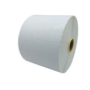 Beyaz doğrudan sıcaklık etiketi ile fabrika fiyat kağıt rulosu termosensitif pergamin kağıt nakliye etiket çıkartmaları - Product Image 1