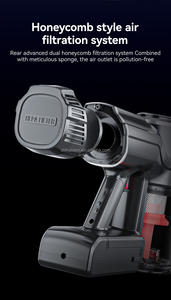 350W Filaire Bâton Rechargeable Aspirateur Droit Hepa Filtration Léger Moteur Brushless pour <span class=keywords><strong>Tapis</strong></span> Sols Pet Allemand - Product Image 6