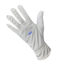 Gants d'inspection en microfibre de haute qualité montre bijoux nettoyage polissage manipulation verre pièce Logo personnalisé gants de travail