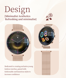 <span class=keywords><strong>Reloj</strong></span> Inteligente Ultrafino para Mujer en Oferta, 1.43 Pulgadas, Llamadas por Bluetooth, Monitor <span class=keywords><strong>de</strong></span> Salud, SpO2, Frecuencia Cardíaca, <span class=keywords><strong>Reloj</strong></span> Inteligente Redondo <span class=keywords><strong>de</strong></span> Moda para Mujer - Product Image 3