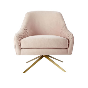 <span class=keywords><strong>Fauteuil</strong></span> d'appoint moderne <span class=keywords><strong>rose</strong></span> et autres couleurs, en tissu imperméable, avec pieds en bois massif, pour salon, hôtel, usage extérieur - Product Image 3
