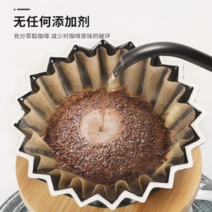 <b>Coffee</b> <b>Filter</b> Paper 185 Size Disposable For Hand Drip <b>Coffee</b> 100 Pieces Per Box - Product Image 3