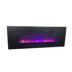 <span class=keywords><strong>Chimenea</strong></span> Eléctrica Decorativa con Efecto de Llama para Interiores, <span class=keywords><strong>Chimenea</strong></span> Eléctrica de Pantalla Grande con Calefactor Suspendido y Control Remoto - Product Image 1