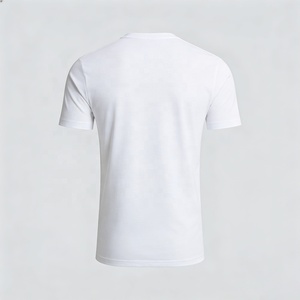 T-shirt de sport blanc personnalisé, respirant, à séchage rapide, pour l'entraînement, OEM ODM - Product Image 2