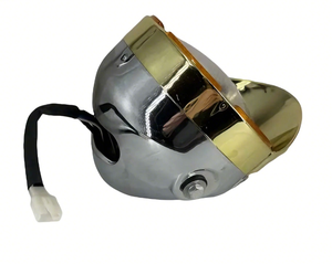 Conjunto de Faro Delantero para Motocicleta, Luz Alta y Baja LED con DRL para Modelos <span class=keywords><strong>Harley</strong></span> <span class=keywords><strong>Davidson</strong></span> Cruiser, Aprobado por DOT - Product Image 4