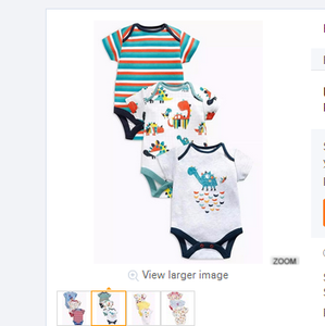 Combinaison de haute qualité à motif géorgien pour bébé, vêtements pour bébé cerf - Product Image 1
