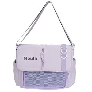 Sac bandoulière 2D mignon de style japonais, design élégant <span class=keywords><strong>Instagram</strong></span>, sac messager grande capacité, sac transparent avec breloque Bishi - Product Image 5