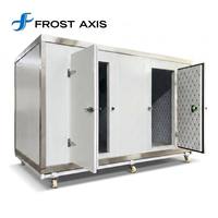Chambre froide/congélateur Frost Axis 2 zones, pour fruits de mer, avec système automatique Sanyo Copeland PLC, télécommandée, indépendante, CE R-410A