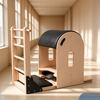 MJD Nearby Source Experienced Pilates Ladder Barrel Adjustable Firm Timber Construction for Coach Training Academy