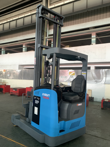 EVERLIFT truk listrik jangkauan dalam ganda Truck1500kg 2000kg gunting Forklift dengan 8m 10m pengangkatan - Product Image 2