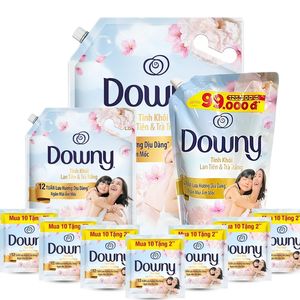 Suavizante de Telas Desechable Downy Fresh con Aroma a Fresia y Té Blanco para el Cuidado de la Ropa con Suavidad Duradera - Product Image 2
