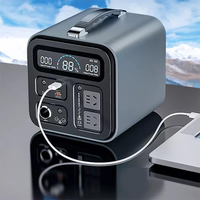 D500-3 14.8V LiFePO4 Stasiun Daya Portabel dengan MPPT dan Output AC Gelombang Sinus Murni 110V/220V