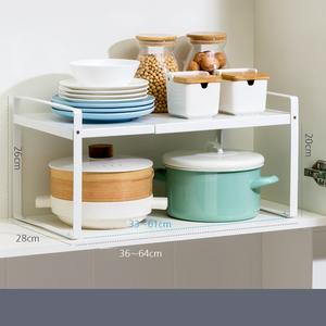 Étagère de rangement et séchoir à vaisselle résistant à la rouille pour cuisine, organisateur d'épices - Product Image 5