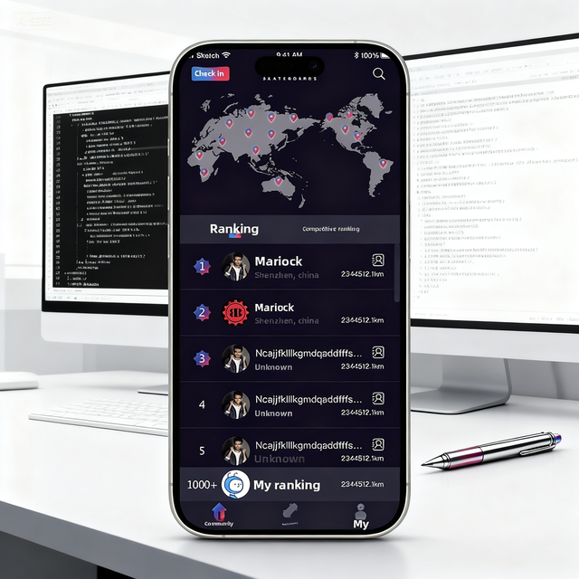 Mobile Application Maintenance Services Smart Skateboard IoT Integration Video Streaming Data Dashboards Customizable 1-Year