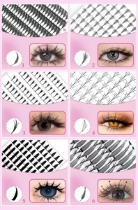 Pbt Matériel Anime Lashes Soft Volume Fan Manga Cosplay Spikes Premade 3d Print Design Tower Lash Extensions - Product Image 3