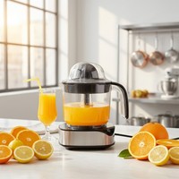 Presse-agrumes SHANGKAI 1,2 L 40 W avec patins anti-vibration, machine à jus de fruits frais à boire directement, presse-agrumes multifonction 100 %