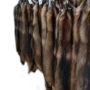 Piel de Mapache de Primera Calidad para Invierno - Piel Natural de Mapache de Alta Densidad para Abrigos de Lujo - Product Image 5