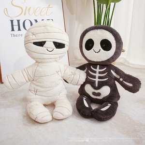 Nuova Bambola di Peluche a Forma di Teschio e Mummia con Imbottitura in Cotone PP per Halloween, per <span class=keywords><strong>Bambini</strong></span> 7-14 Anni, Unisex, Accessori per Feste - Product Image 4