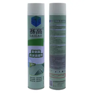 Polyurethane phun bọt đóng cửa di động PU bọt hóa chất cho phun cách nhiệt 750ml 900 gam