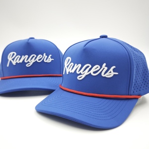 Gorra de Golf de 5 Paneles, Diseño de Moda, Impermeable, Logotipo Bordado Personalizado, MOQ Bajo, OEM, Perforada con Láser, Estilo Boutique, Material Premium - Product Image 5