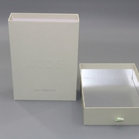 Premium Geschenkbox mit Anpassbarem Logo, Starre Schublade, Prägung, Glitzer-Finish und Magnetverschluss für Schmuck, Parfüm, Schokolade
