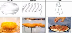 Estufa de convección de 12L, horno halógeno para freidora de aire comercial, tostadora, microondas eléctrico, mostrador redondo giratorio para panadería - Product Image 6