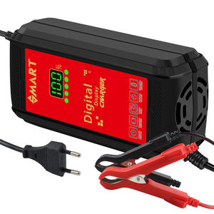 Chargeur intelligent de batterie de <span class=keywords><strong>moto</strong></span> de voiture de chargement intelligent 12v 6A pour l'affichage numérique d'affichage à cristaux liquides de gel d'acide de plomb de <span class=keywords><strong>moto</strong></span> de l'automobile - Product Image 6
