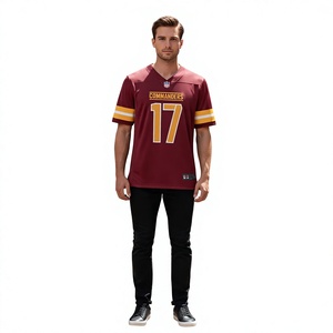 Camiseta de Fútbol Americano de Washington, D.C., para Hombre, Estampada, Transpirable, de Alta Calidad, Envío al por Mayor - Product Image 1