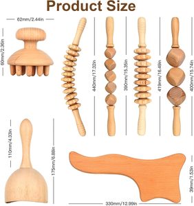 Tabla de Masaje de Madera No Tóxica para Drenaje Linfático Corporal y Anticelulítico, Herramienta de <span class=keywords><strong>Maderoterapia</strong></span>, Venta Caliente - Product Image 3