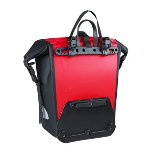 Nuovo stile grande capacità 27L impermeabile TPU personalizzato colore portabiciclette borsa per il ciclismo all'aperto